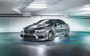 Sleek And Luxurious Bmw M6 In Action Wallpaper