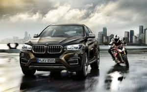 Sleek And Luxurious Bmw X6 In Stunning High-resolution Wallpaper Wallpaper