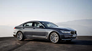 Sleek And Modern Bmw 7 Series In Motion Wallpaper