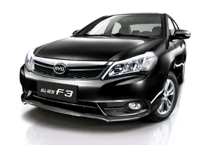 Sleek And Modern Byd F3 Sedan Parked On Street Wallpaper