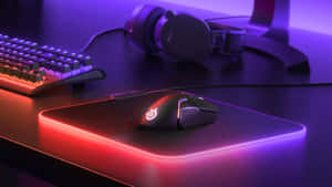 Sleek And Modern Gaming Mouse Wallpaper