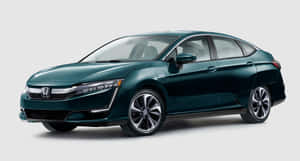 Sleek And Modern Honda Clarity On Scenic Road Wallpaper