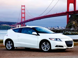 Sleek And Modern Honda Cr-z On The Open Road Wallpaper
