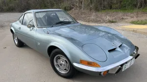 Sleek And Modern Opel Gt Captured In Motion. Wallpaper