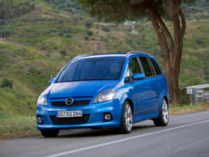 Sleek And Modern Opel Zafira Wallpaper