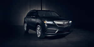 Sleek And Powerful Acura Mdx Luxury Suv Wallpaper