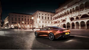 Sleek And Powerful Aston Martin Vanquish Wallpaper