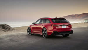 Sleek And Powerful Audi Rs6 Performance Vehicle Wallpaper