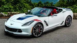Sleek And Powerful Chevrolet Corvette Grand Sport Wallpaper