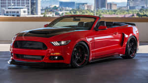 Sleek And Powerful Ford Mustang Ecoboost Wallpaper