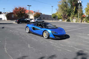 Sleek And Powerful Mclaren 600lt Spider Wallpaper