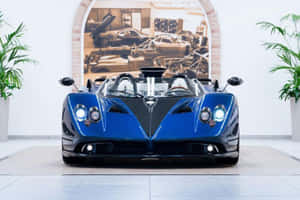 Sleek And Powerful Pagani Zonda Hp Barchetta In Action Wallpaper