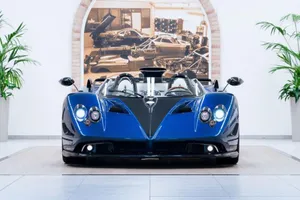 Sleek And Powerful Pagani Zonda Hp Barchetta In Action Wallpaper
