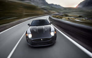 Sleek And Powerful - The Jaguar Xkr Wallpaper