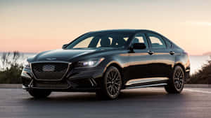 Sleek And Sophisticated 2021 Genesis G80 Sedan Wallpaper