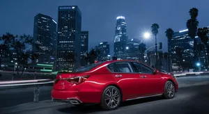 Sleek And Sophisticated Acura Rlx In Action Wallpaper