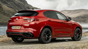 Sleek And Sophisticated Alfa Romeo Stelvio Wallpaper