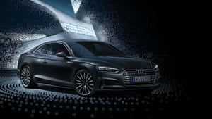 Sleek And Sophisticated Audi A5 On The Open Road Wallpaper