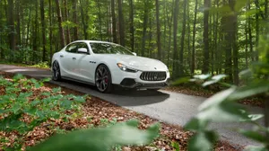 Sleek And Sophisticated Maserati Ghibli Wallpaper