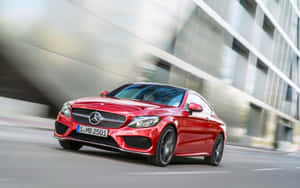 Sleek And Sophisticated Mercedes Benz C-class Wallpaper