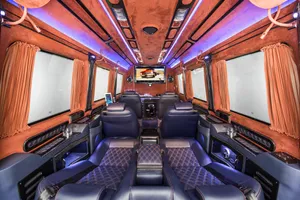 Sleek And Sophisticated Mercedes Benz Sprinter On The Road Wallpaper