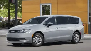 Sleek And Spacious Chrysler Voyager Minivan Wallpaper