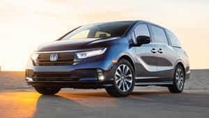 Sleek And Spacious Honda Odyssey Wallpaper