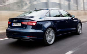 Sleek And Stunning Audi A3 Sedan Wallpaper