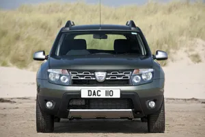 Sleek And Stunning Dacia Car In Motion Wallpaper