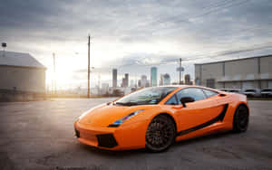 Sleek And Stunning Lamborghini Gallardo Wallpaper