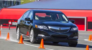 Sleek And Stylish Acura Rlx Luxury Sedan Wallpaper