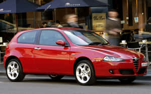 Sleek And Stylish Alfa Romeo 147 Wallpaper