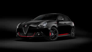 Sleek And Stylish Alfa Romeo Giulietta On The Road Wallpaper