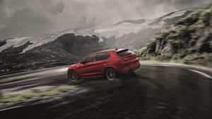 Sleek And Stylish Alfa Romeo Stelvio Wallpaper