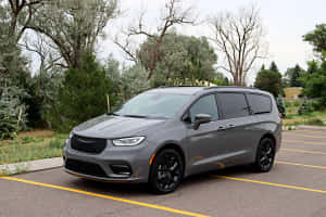 Sleek And Stylish Chrysler Pacifica Minivan Wallpaper