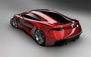Sleek And Stylish Concept Sports Car Wallpaper
