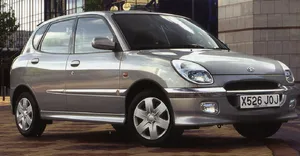 Sleek And Stylish Daihatsu Sirion Parked Outdoor Wallpaper