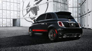 Sleek And Stylish Fiat 500 Wallpaper