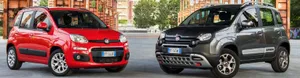 Sleek And Stylish Fiat Panda In Nature Wallpaper
