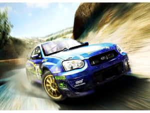 Sleek And Stylish Fiat Punto On The Road Wallpaper