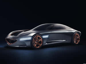 Sleek And Stylish Genesis Essentia Concept Car In High Resolution Wallpaper