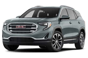 Sleek And Stylish Gmc Terrain On The Open Road Wallpaper