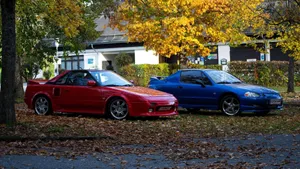 Sleek And Stylish Honda Civic Del Sol Wallpaper