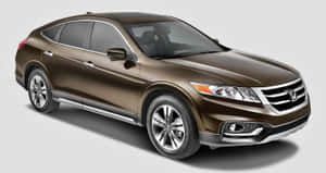 Sleek And Stylish Honda Crosstour In Action Wallpaper