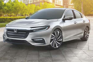 Sleek And Stylish Honda Insight Hybrid Experience Wallpaper