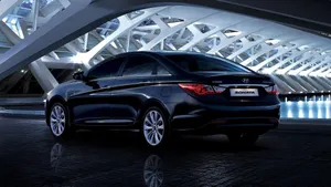 Sleek And Stylish Hyundai Sonata Wallpaper