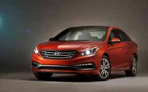 Sleek And Stylish Hyundai Sonata Wallpaper