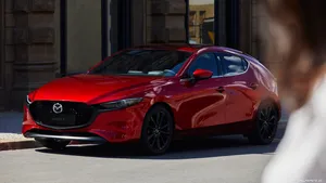 Sleek And Stylish Mazda 3 Hatchback Wallpaper