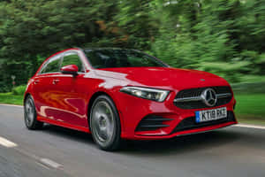 Sleek And Stylish Mercedes Benz A-class Wallpaper