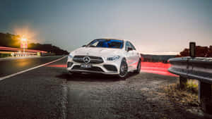 Sleek And Stylish Mercedes Benz Cla-class Wallpaper